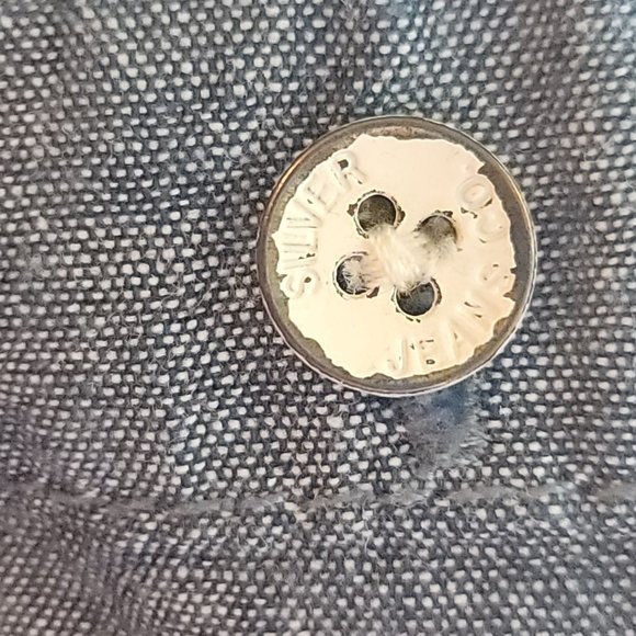 Silver Jeans Co. Denim Shirt in Size M - Picture 5 of 15